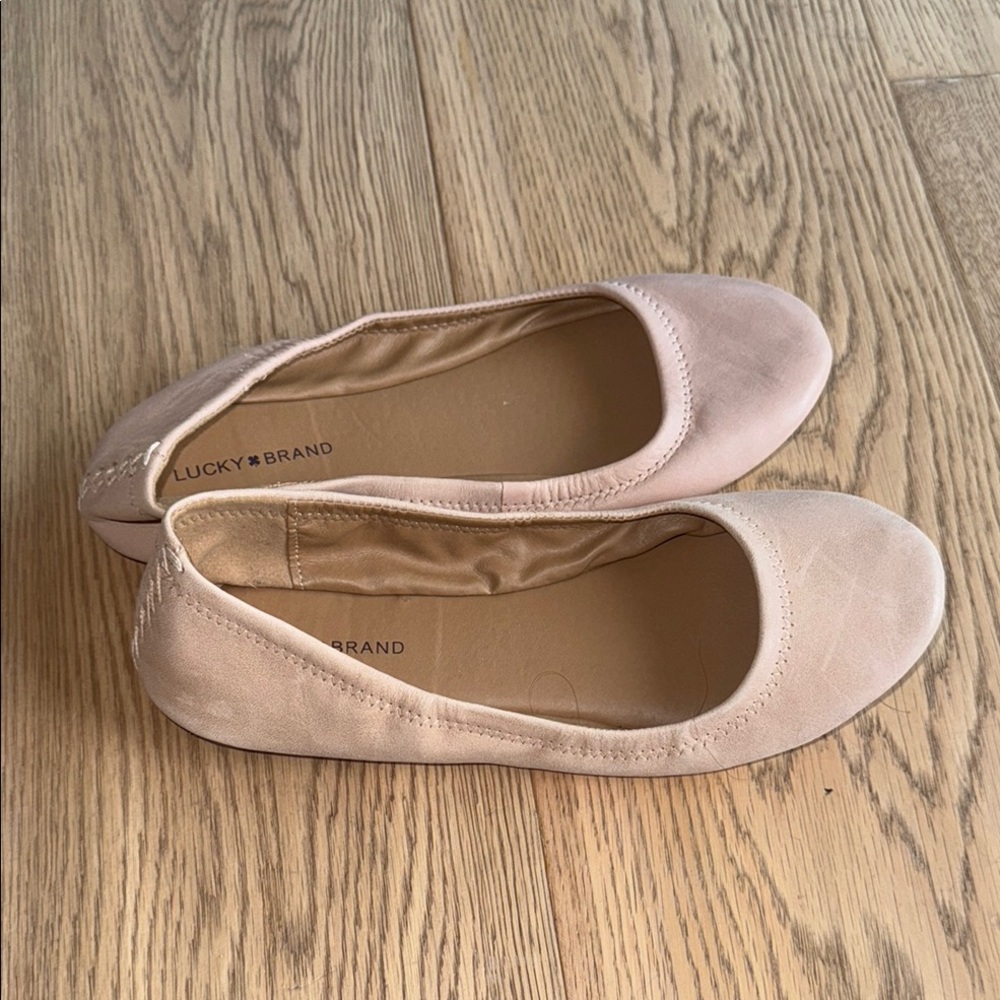 Lucky Brand Women's Blush Ballet Flats